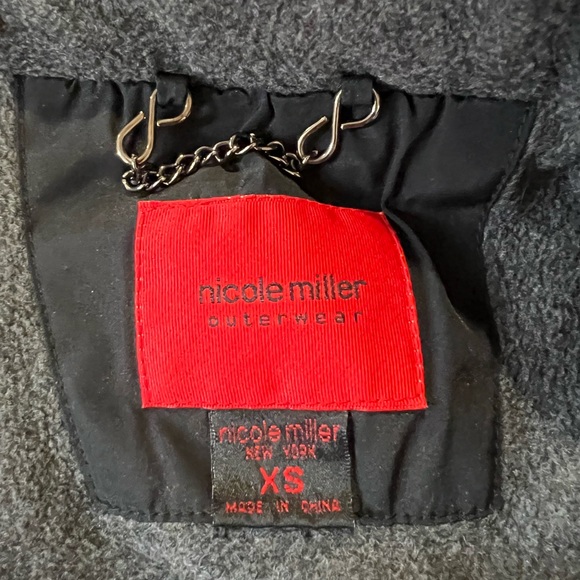 Down & Feather Heavy weight Winter Jacket, Rabbit Fur Trim. Fleece interior XS - Picture 8 of 9